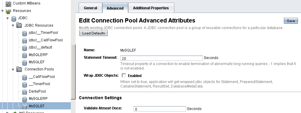 Java Sql Connection Set Timeout