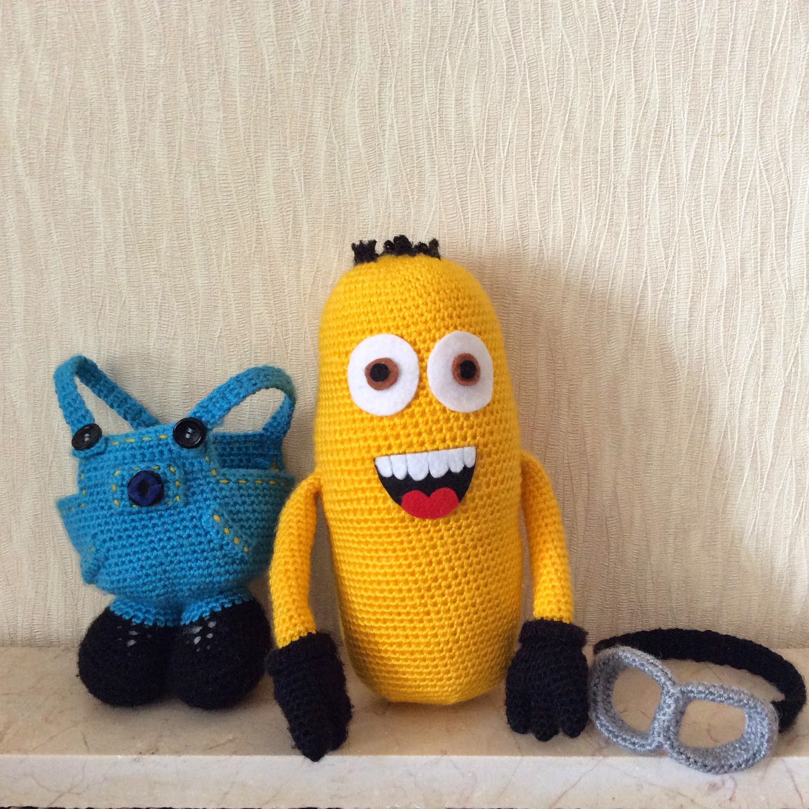 U?ur B?ceklerim : Amigurumi Minion