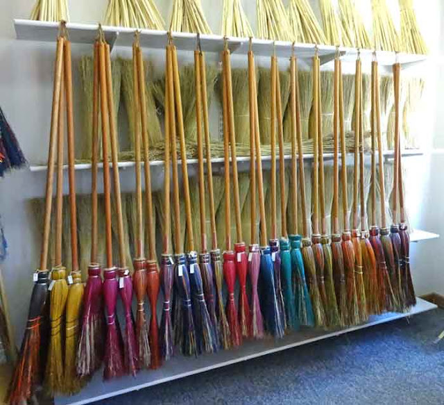 The Golden Years Making Brooms in Nashville, IN