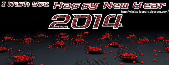 Latest and Unique Happy New Year Wishes Greetings Facebook Cover Images 2014 Backgrounds Wallpapers