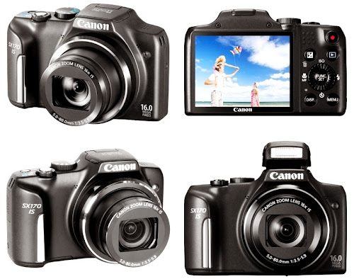 Canon PowerShot SX170. Digitalizer