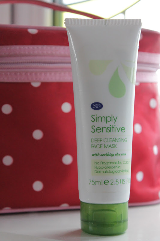 Not A Rave Review 1 Boots Simply Sensitive Deep Cleansing Face Mask