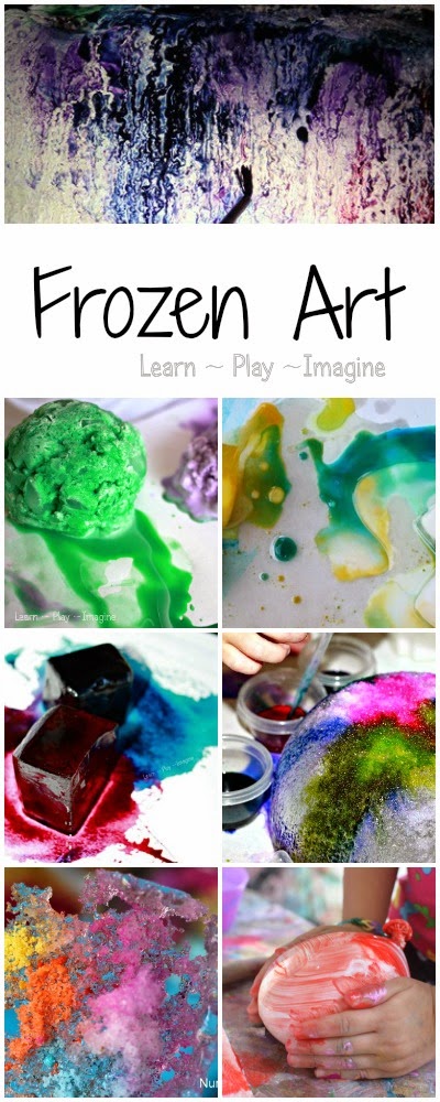 Beat the heat this summer with these 12 ways to paint with ICE!