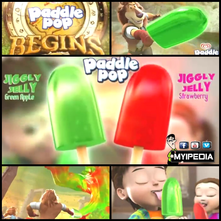 Paddle pop Jiggly Jelly TVC 2013 Myipedia TVC, Entertainment and