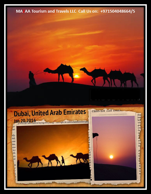 Camel Riding In Dubai Desert Safari - Mazaa Tours