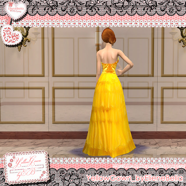 Tổng hợp quần áo cho The Sims 2 - Page 3 YellowGown+byEB2