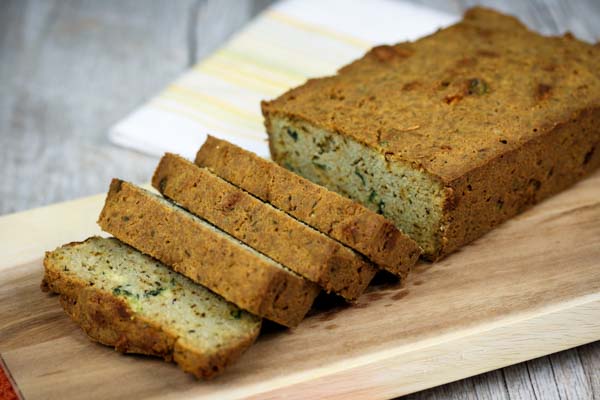 Coconut Flour Zucchini Bread | In The Kitchen With Honeyville
