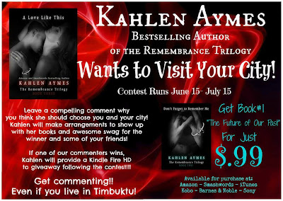Kahlen Aymes Wants To Visit Your City!