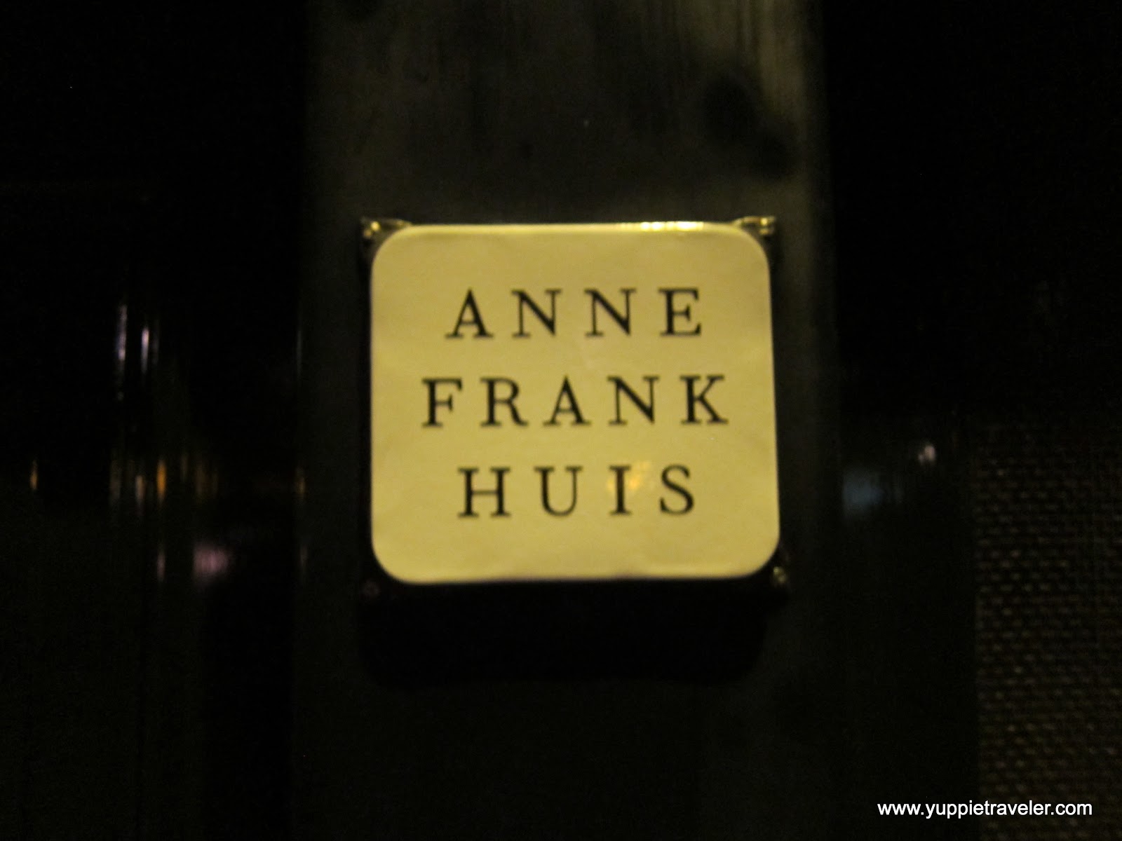 Amsterdam Anne Frank House/Huis Yuppie Traveler