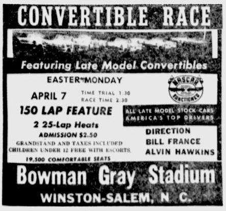 Winston Salem Escorts >> Bench Racing From The Volunteer State April 7 1958 Welborn Wins Winston Salem Escorts >> Bench Racing From The Volunteer State April 7 1958 Welborn Wins