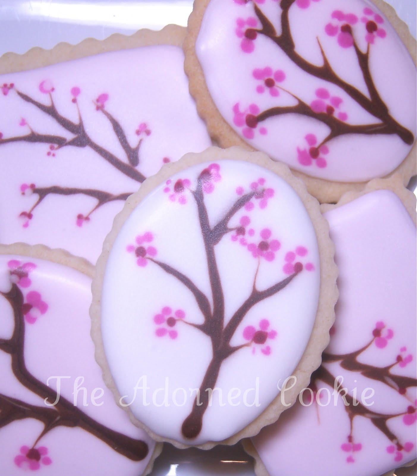 The Adorned Cookie Cherry Blossom Cookies... Spring!