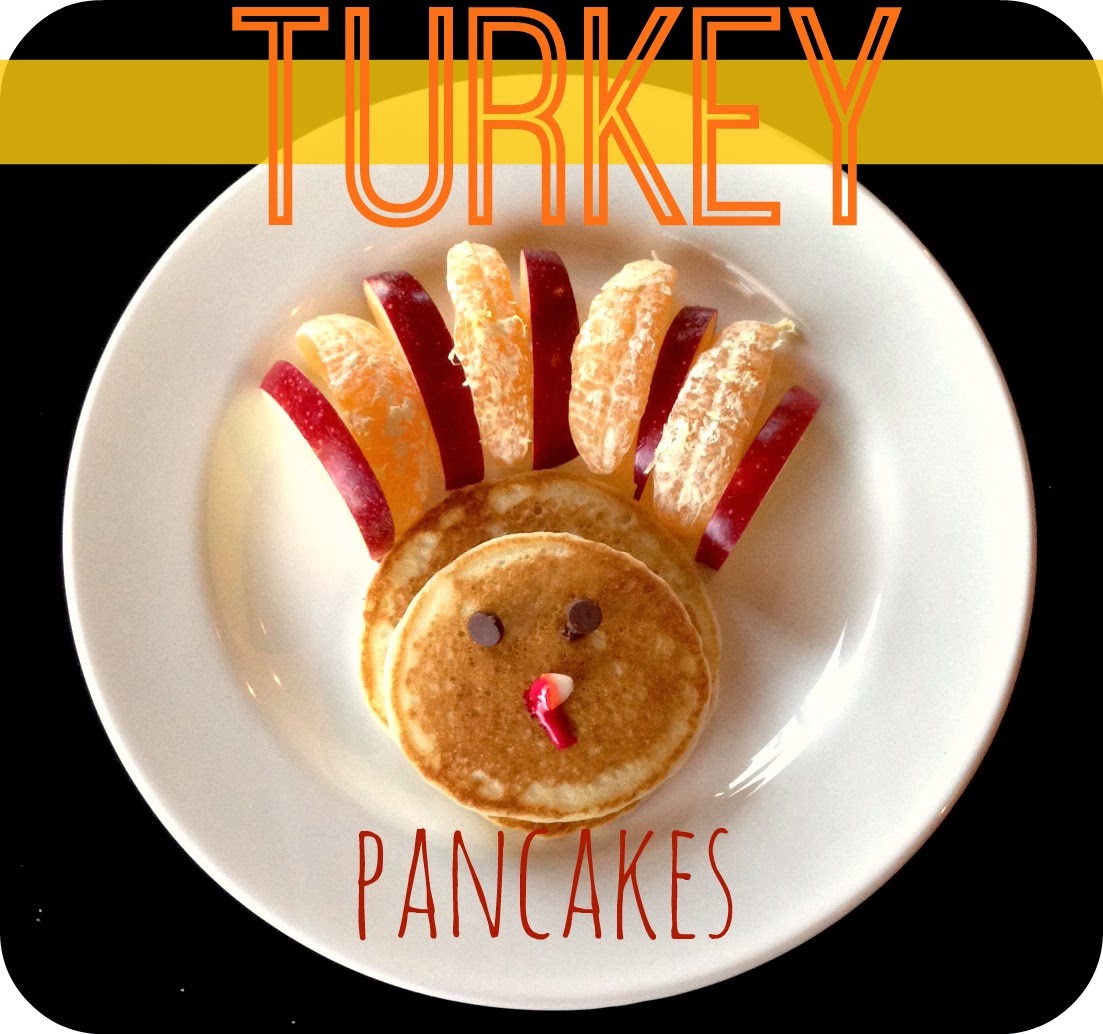 Blue Skies Ahead Turkey Pancakes!
