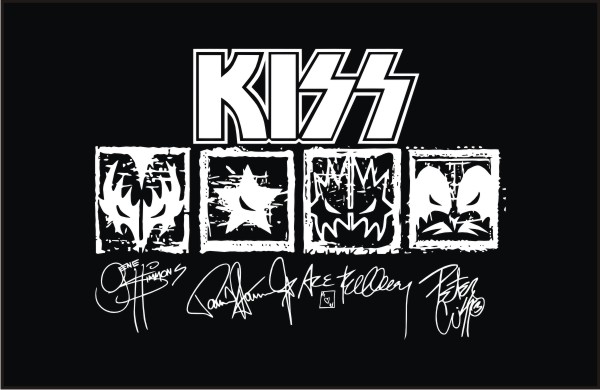 Kiss Group Band | Vector t-shirts