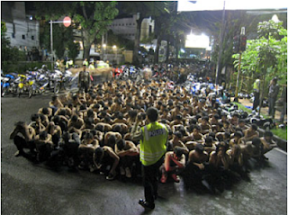Panglima geng motor klewang ditangkap