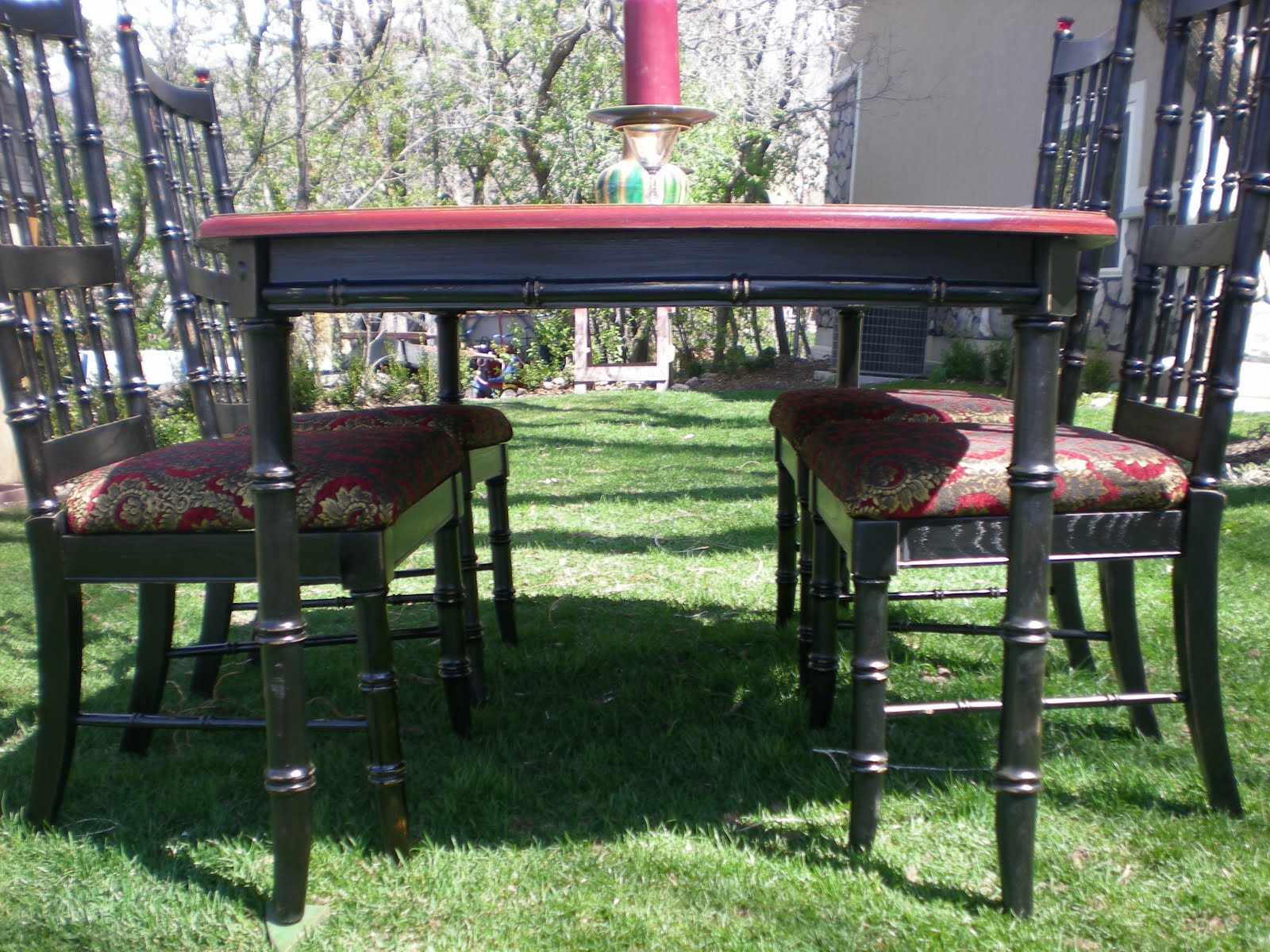 JenNY & AShlEY's ReDOs Kitchen Table & Chairs ReDO