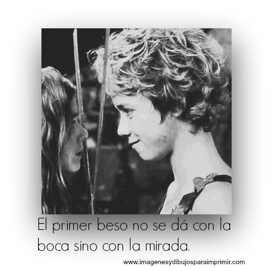 El primer beso Frases para compartir con imagenes