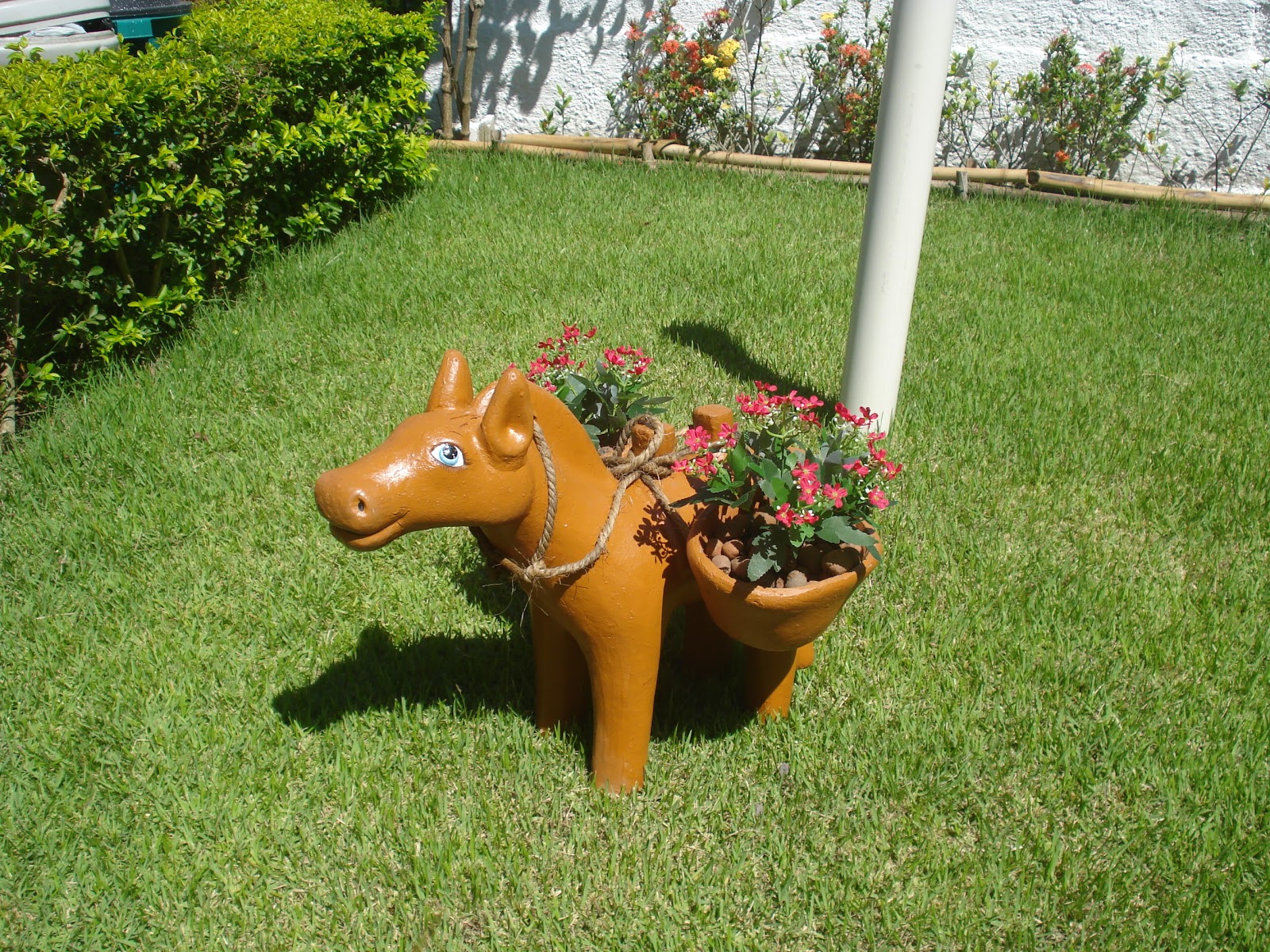 artesanato no jardim:Ganhei esse burrinho, de uma aluna e adorei o presente dei uma boa artesanato no jardim:Ganhei esse burrinho, de uma aluna e adorei o presente dei uma boa