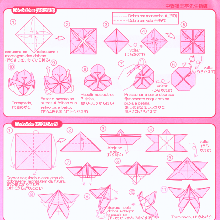 Web Wanderers: Origami Instructions: Lotus Flower Web Wanderers: Origami Instructions: Lotus Flower