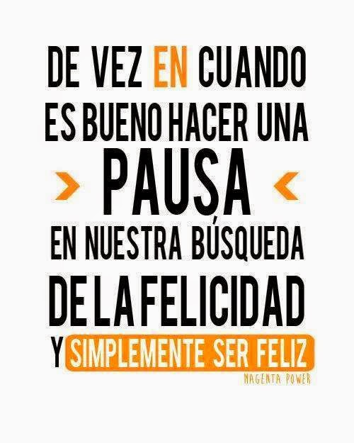 Resultado de imagen de Haz una pausa