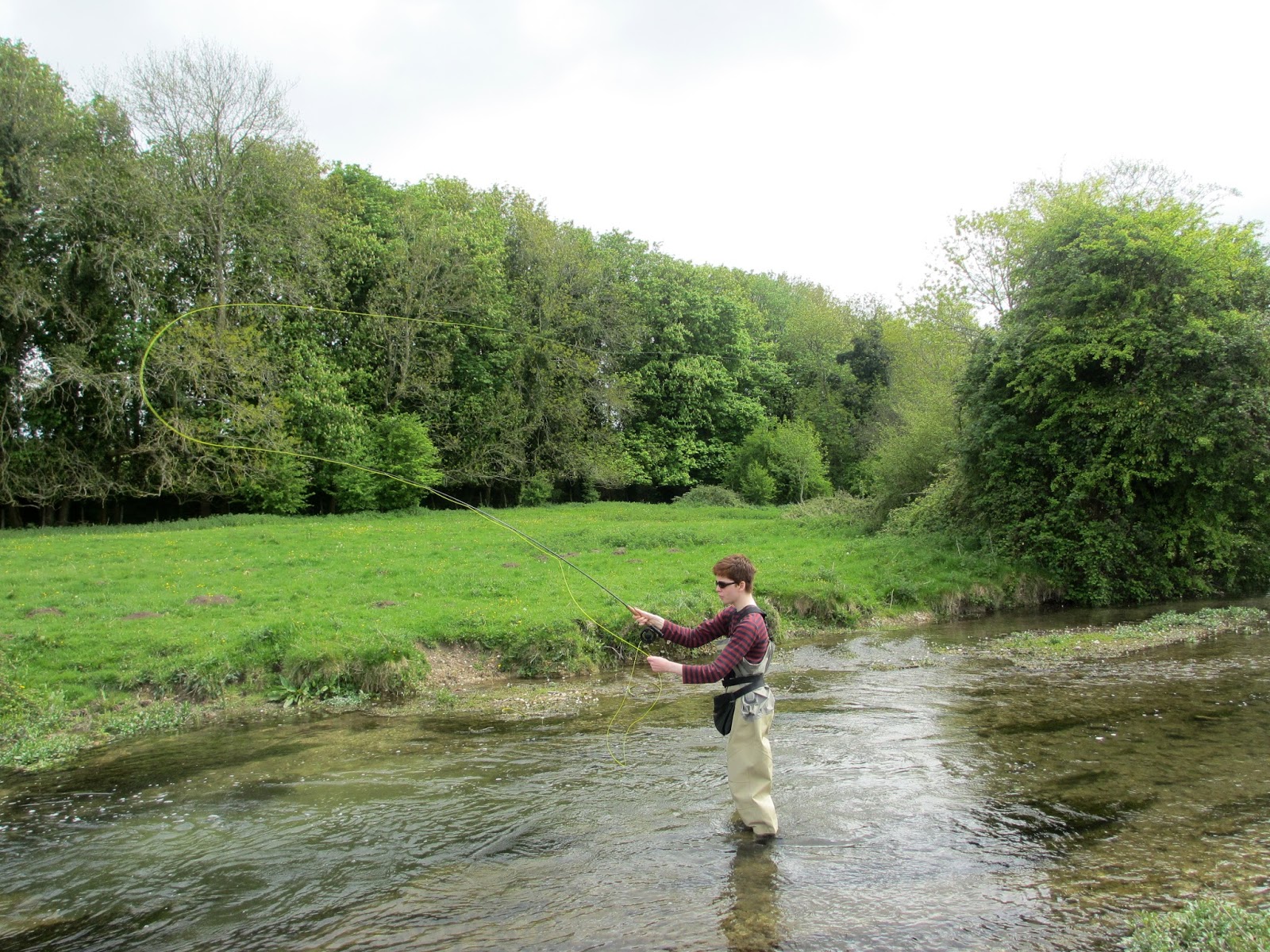Hampshire Angling Adventures Fly Fishing for Trout on Small Rivers