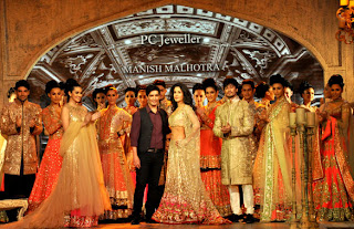 Katrina Kaif walks for PCJ Delhi Couture Week 2012