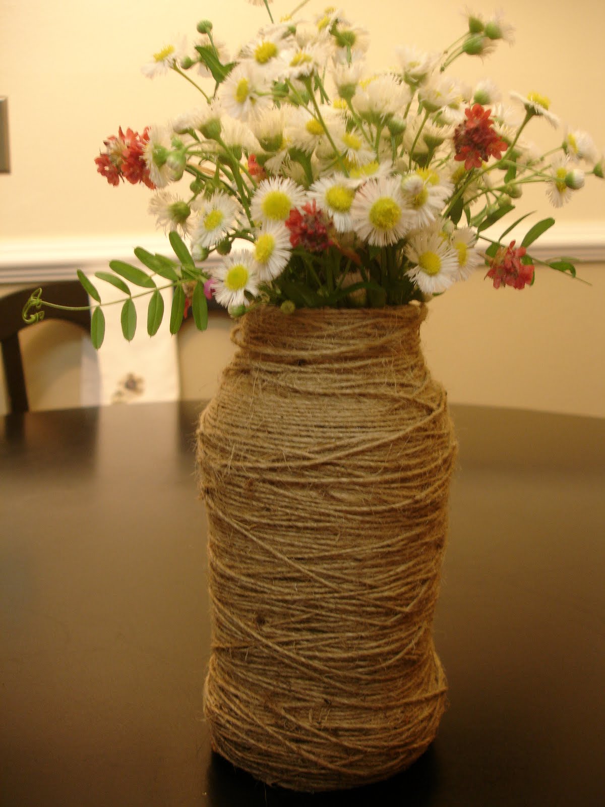 Don't Disturb This Groove Spaghetti Jar Vase