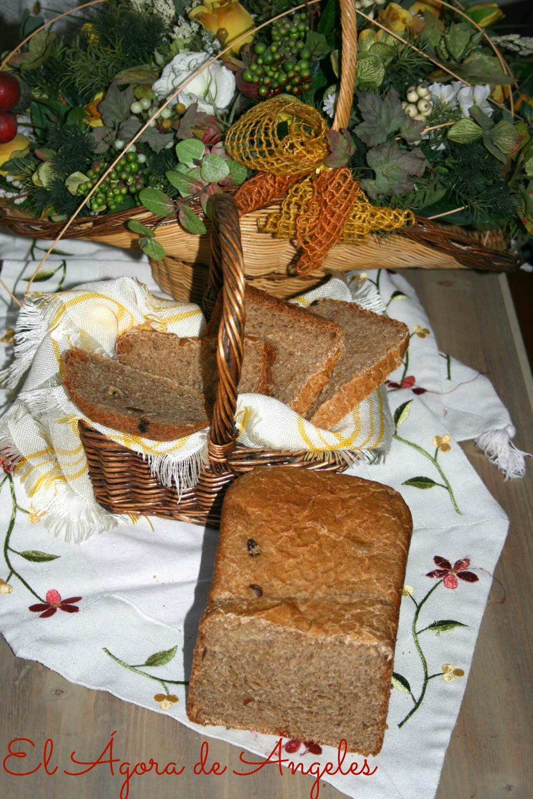 Pan Integral De Miel Y Nueces
