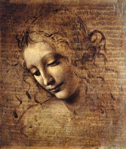 LEONARDO DA VINCI - HEAD OF A WOMAN