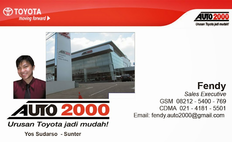 jual toyota avanza, jual fortuner, jual rush, jual inova