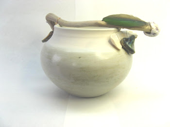 Green Feathered Vessel (sold)