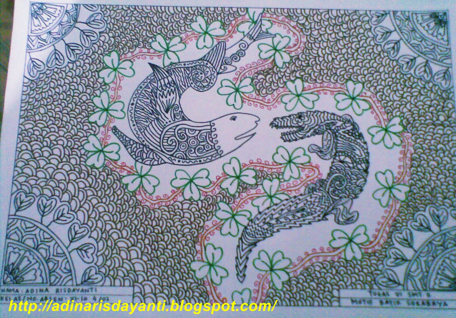 My Life My Stage &quot;Motif Batik Surabaya&quot; designed by myself