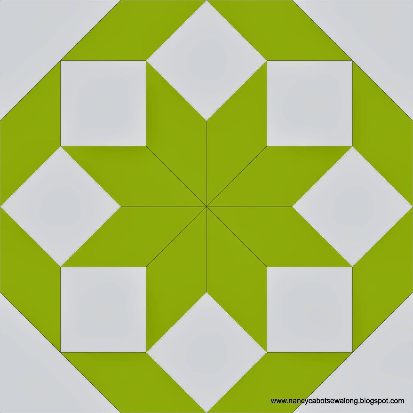 Moore About Nancy: Rolling Star quilt pattern