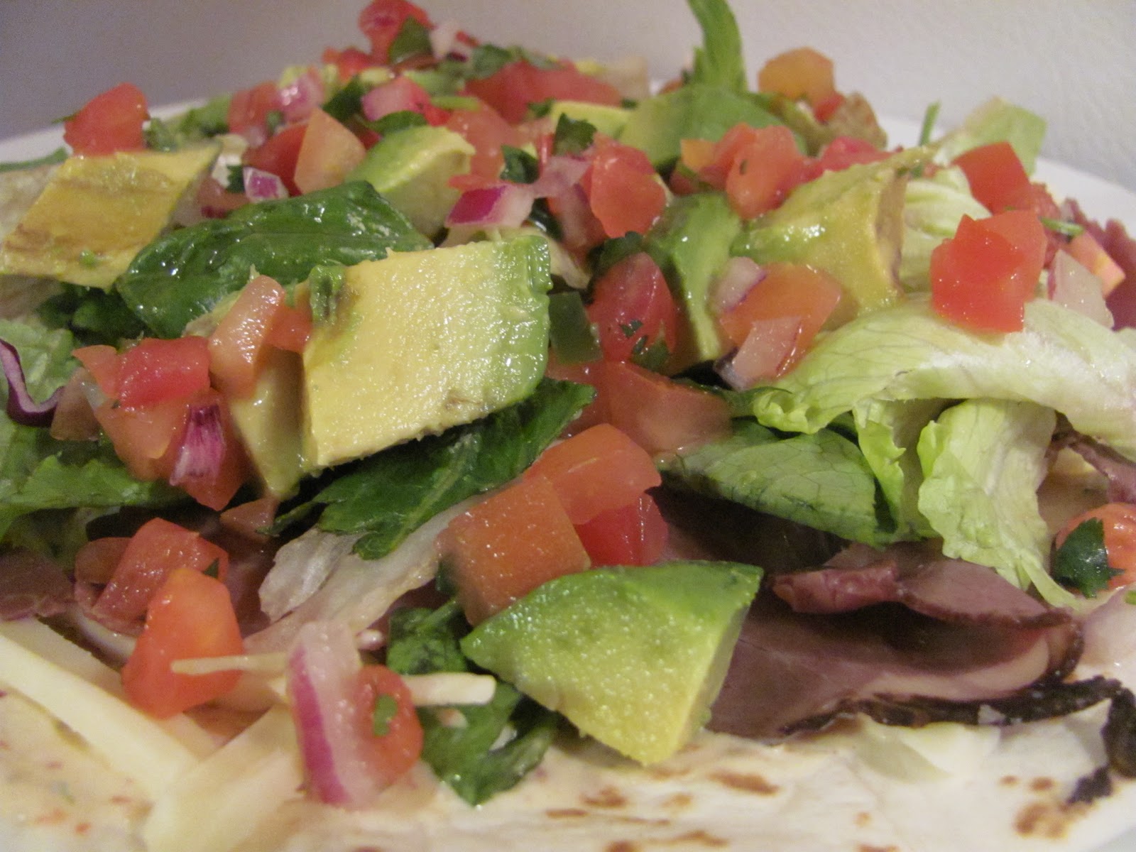 The Double Dipped Life Spicy Baja Beef Tortilla Wraps