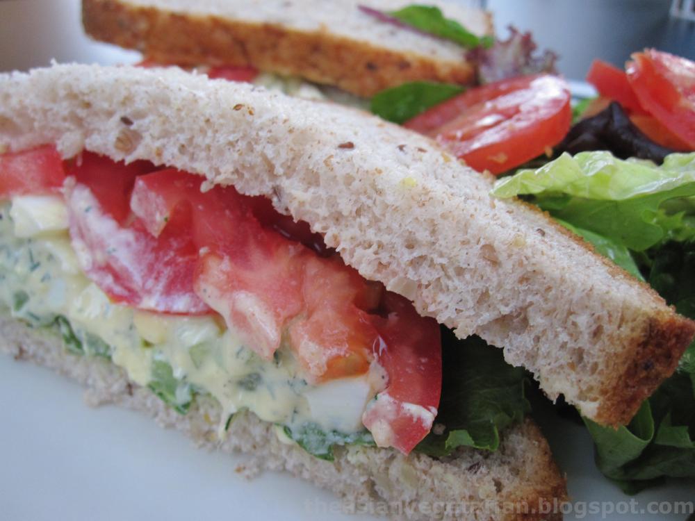 The Asian Vegetarian in Oz Corner Bakery Cafe Irvine, CA Egg Salad