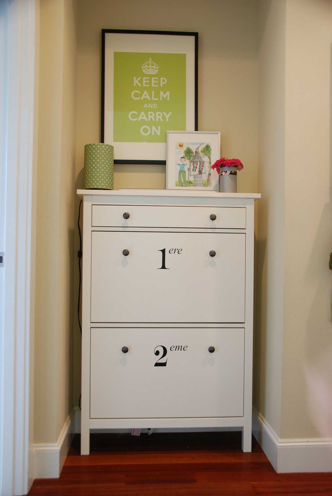 Picket Fence Design My HEMNES shoe cabinet The Finale Picket Fence Design My HEMNES shoe cabinet The Finale