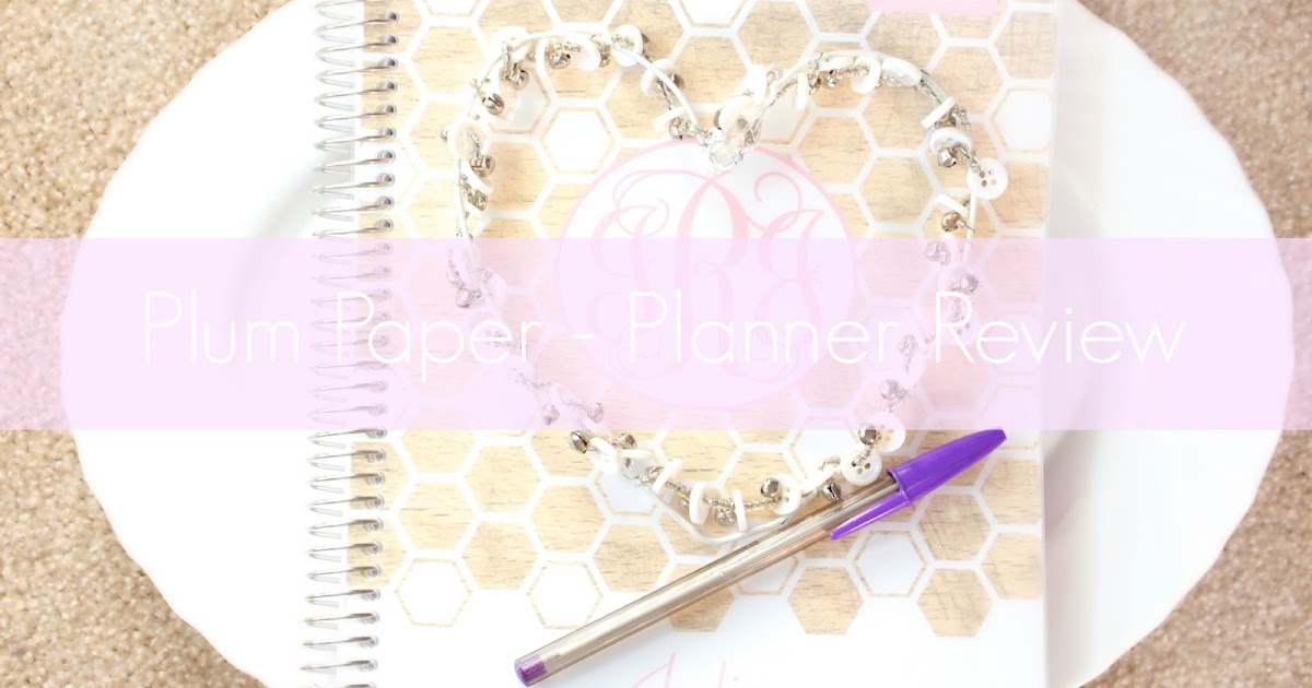 Plum Paper 2015 Planner Review Part 1 IndiaRobyn