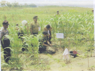 BABINSA KORAMIL -11/JENAR GIAT KARYA BHAKTI PENGHIJAUAN