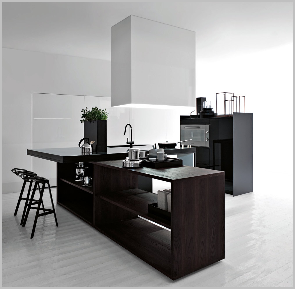 Modern Minimalist Kitchen Design Classic Elegance