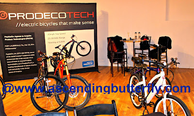ProdecoTech Electric Bicycles on display at The Luxury Technology Show New York City March 2015