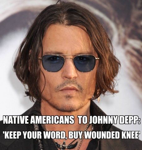 White Wolf : Native Americans to Johnny Depp: 'Keep Your Word, Buy