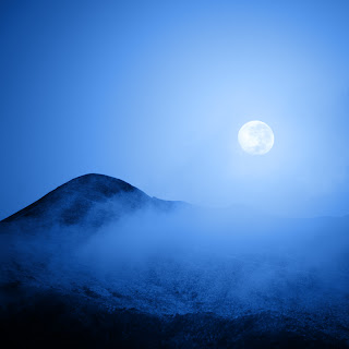 Morning moon, Quito, Venezuela