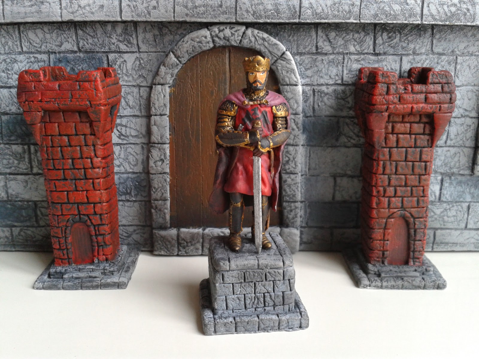 Osmar Andrade Miniaturas: Jogo de Xadrez Medieval