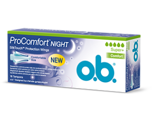 Zostań 1 z 50 testerek nowości o.b.® ProComfort™ Night Super+ Comfort! Konkurs