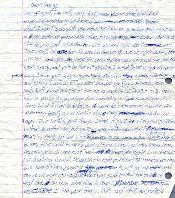 LOVE LETTERS AND love letters and: