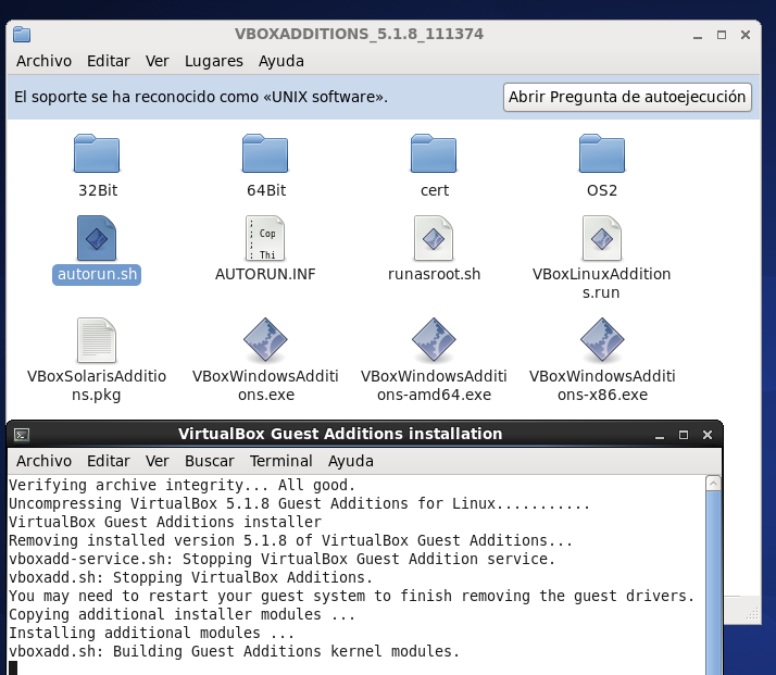 Install Centos Virtualbox