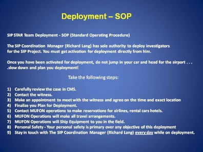 SOP Deployment
