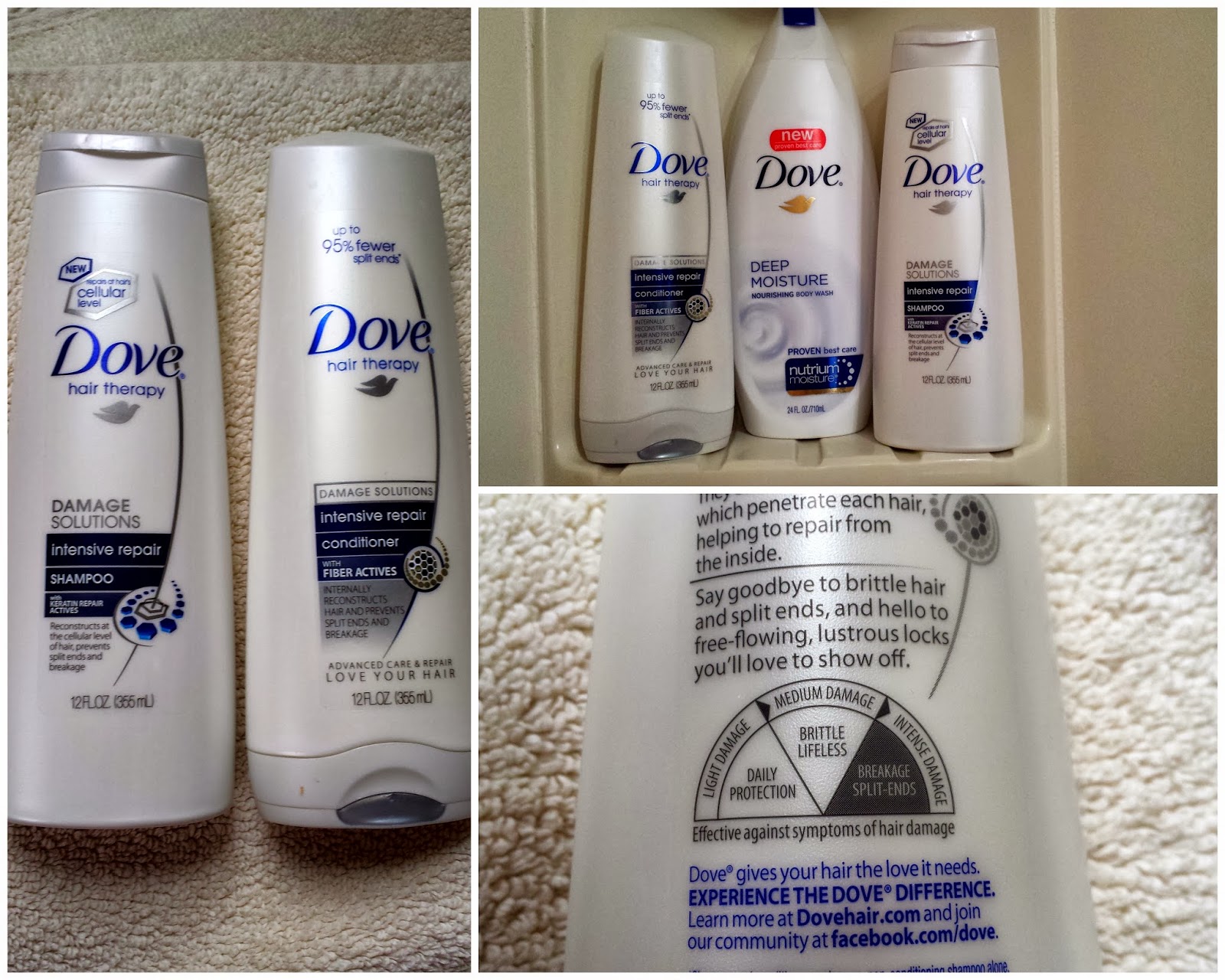 Lipgloss Break Dove Intensive Repair Haircare Review