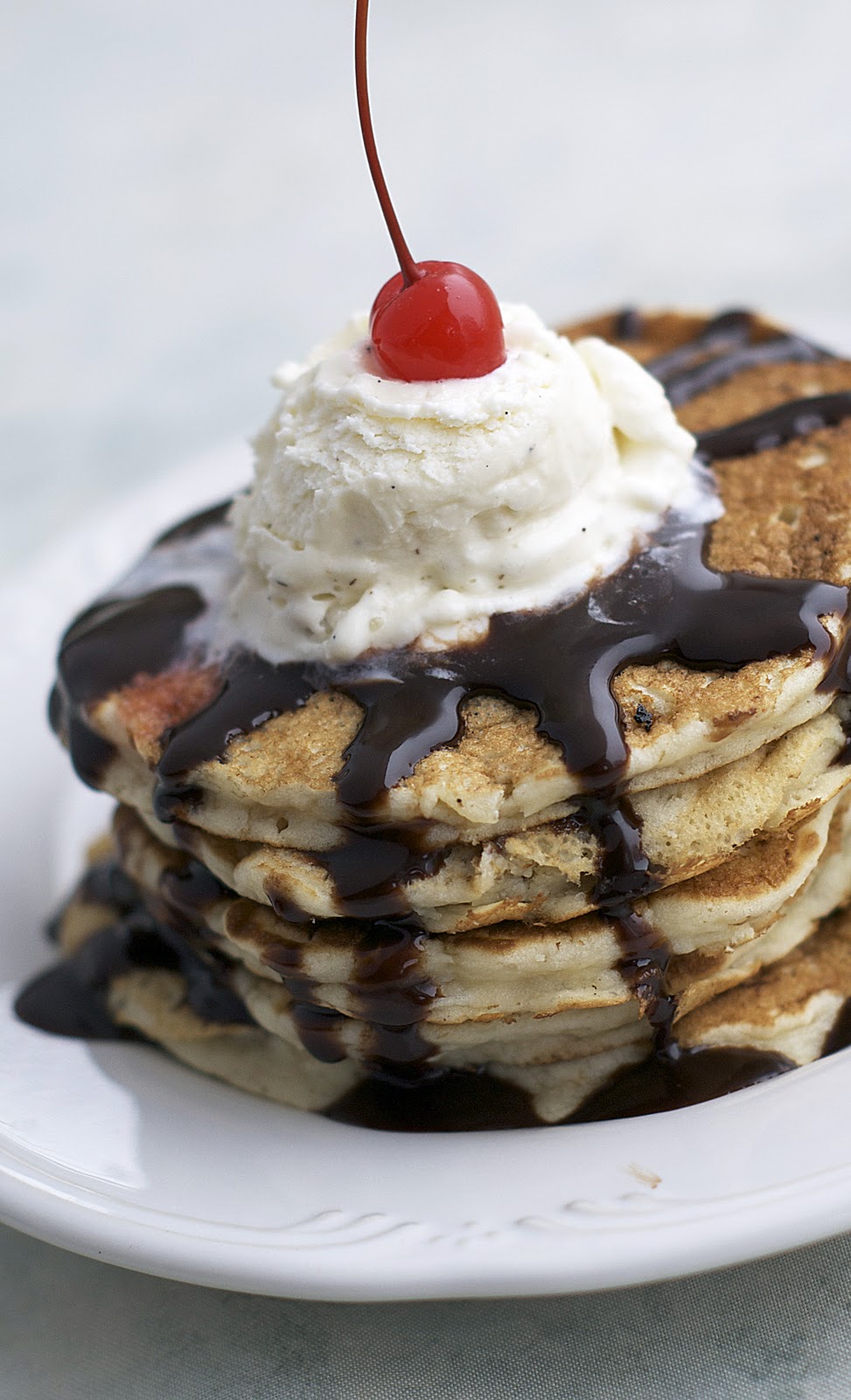 Banana Split Pancakes Heat Oven to 350