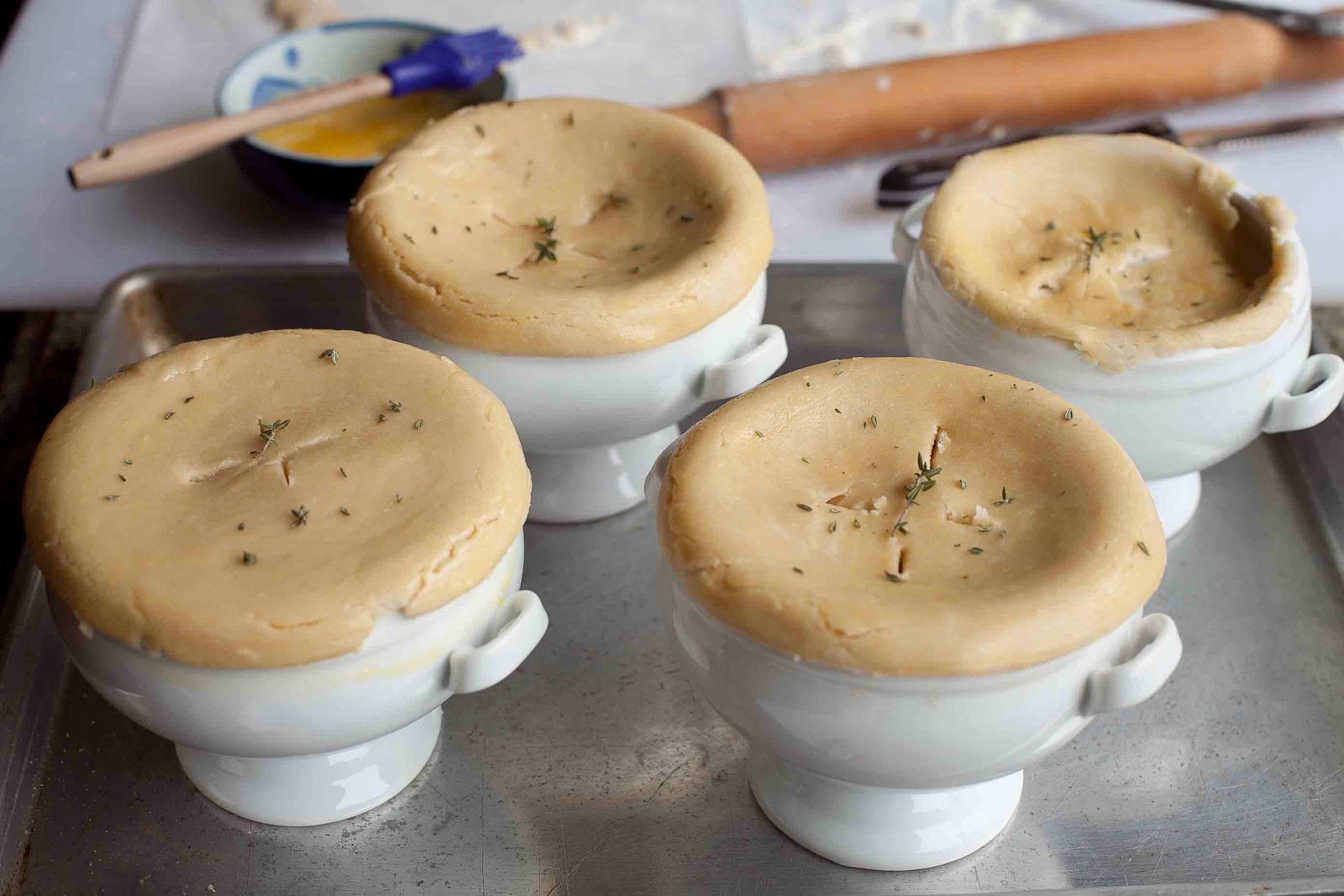 FOODjimoto Chicken Pot Pie