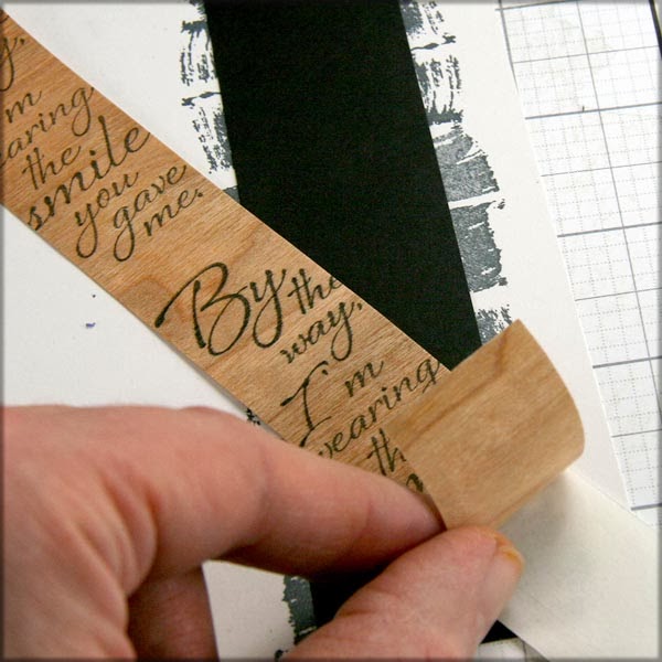 Club Scrap Creates Fun With Wood Tape